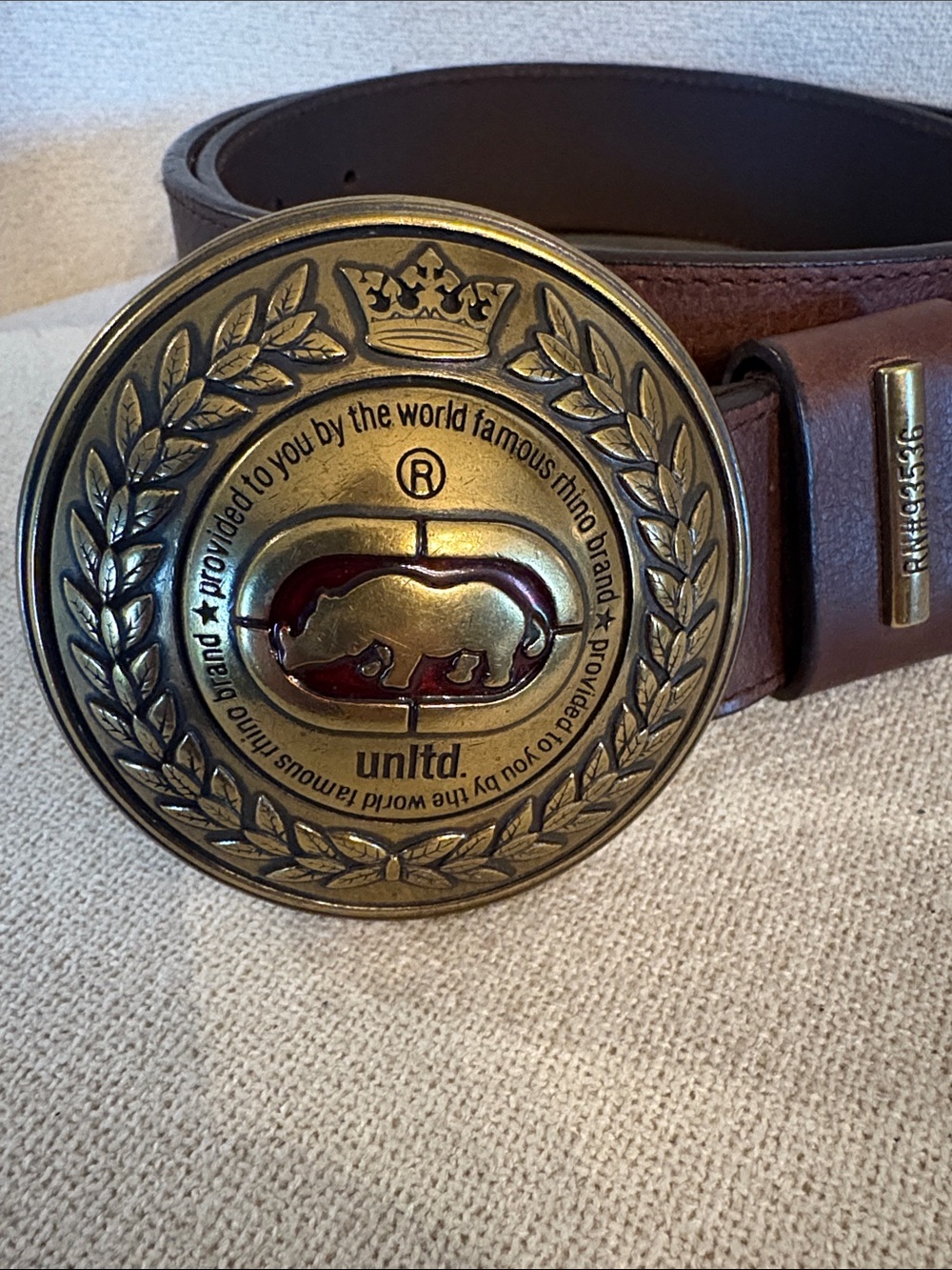 Vintage World Famous Rhino Brand Echo Unltd.